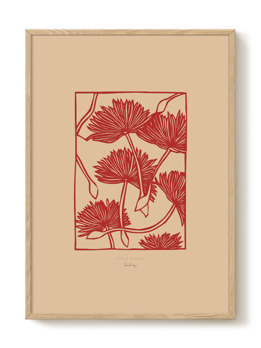 abstract portrait portrait Poster