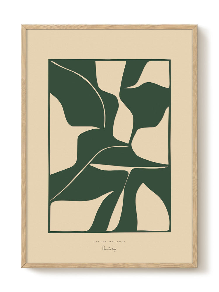 abstract portrait portrait Poster