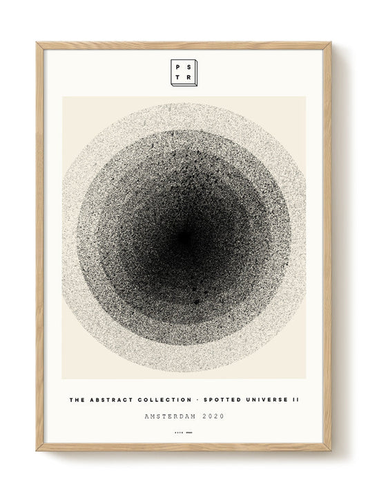 abstract portrait portrait black Poster