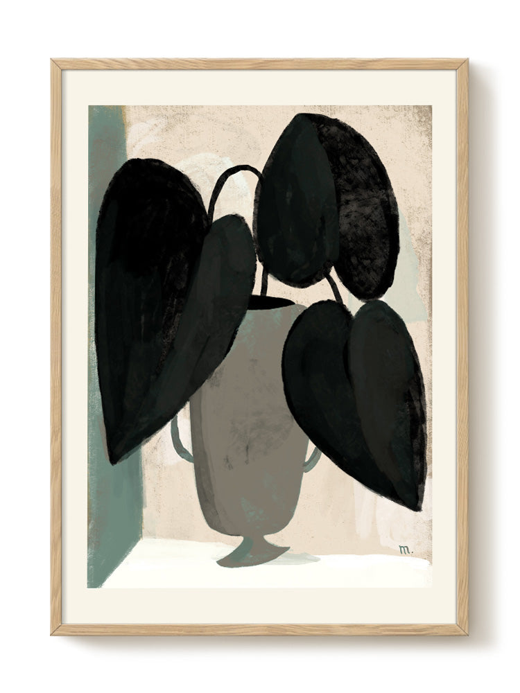 abstract portrait portrait Poster