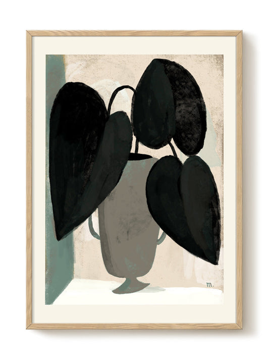 abstract portrait portrait Poster