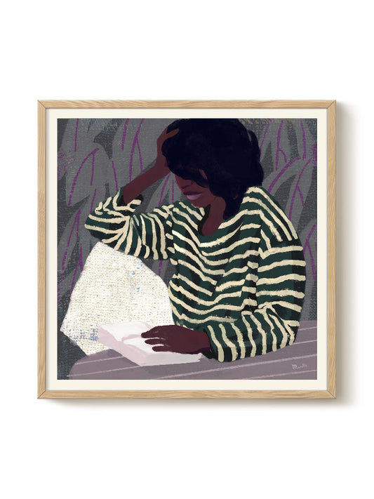 Marco - Vacationer – modern wall art print, Falcozi Studio