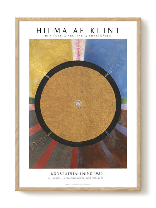 Hilma af Klint - Exhibition Altar Piece – modern wall art print, Falcozi Studio
