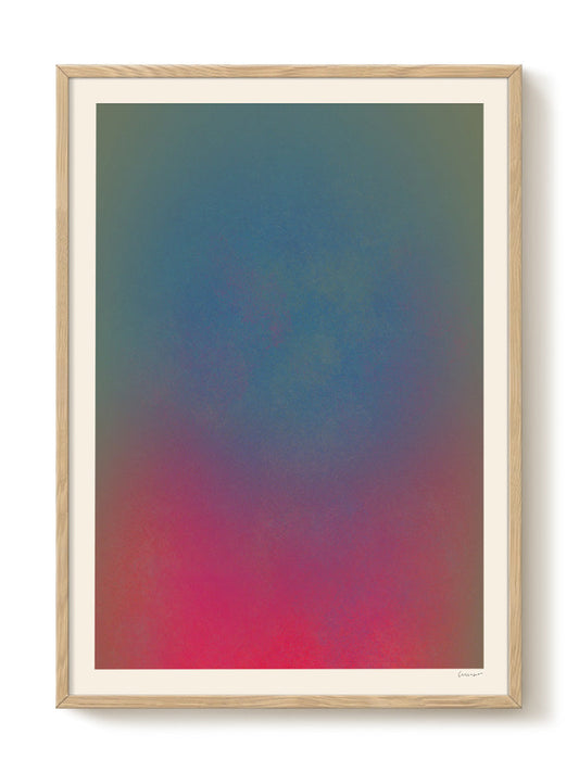 abstract portrait portrait Poster