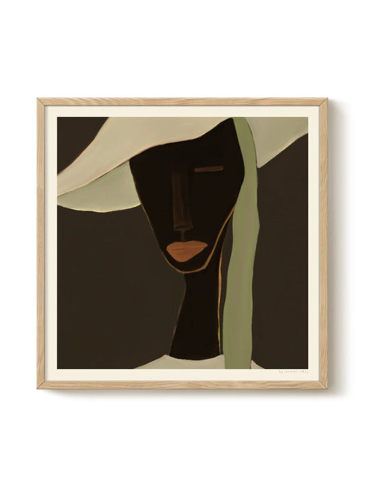 Maxime - Tons de Terre – modern wall art print, Falcozi Studio