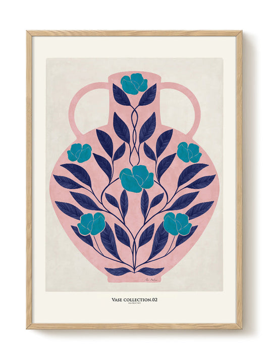 Ana Martínez - Vase collection I – modern wall art print, Falcozi Studio