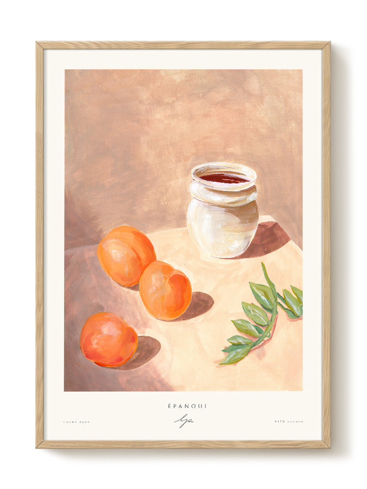 abstract food portrait Poster