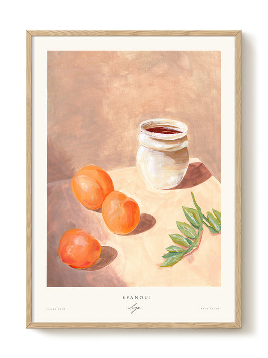 abstract food portrait Poster