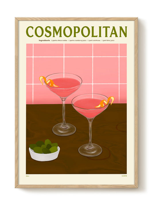 Elin PK - Cosmopolitan – modern wall art print, Falcozi Studio