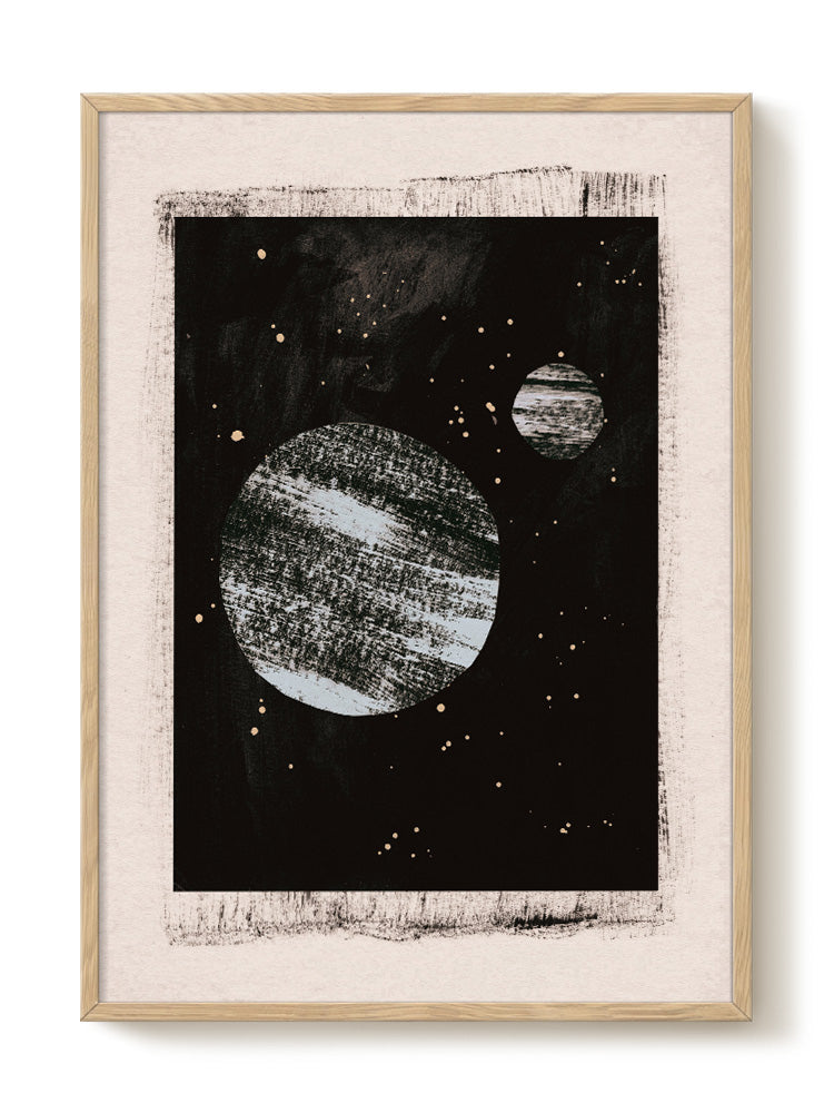 abstract portrait portrait Poster