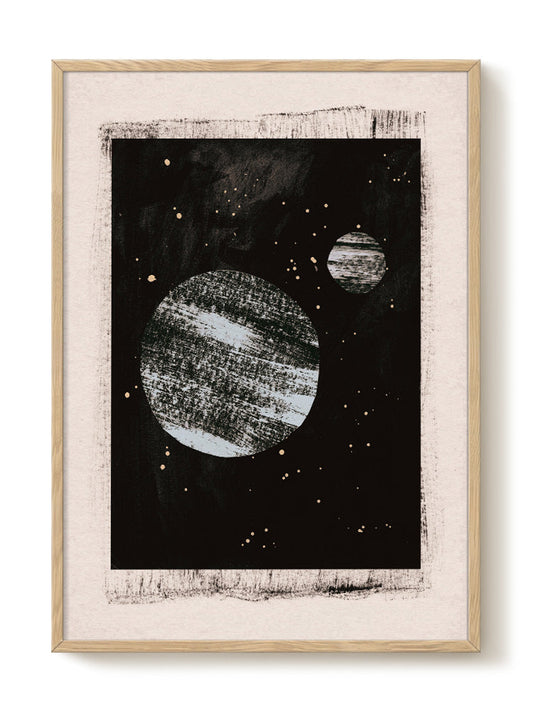 abstract portrait portrait Poster