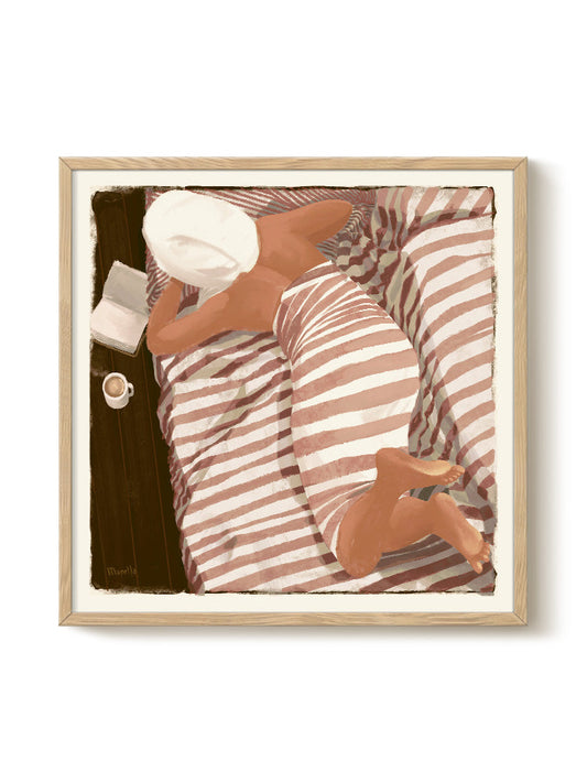Marco - Sunday Coffee – modern wall art print, Falcozi Studio