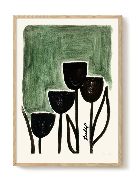 Julita Elbe - Tulip – modern wall art print, Falcozi Studio