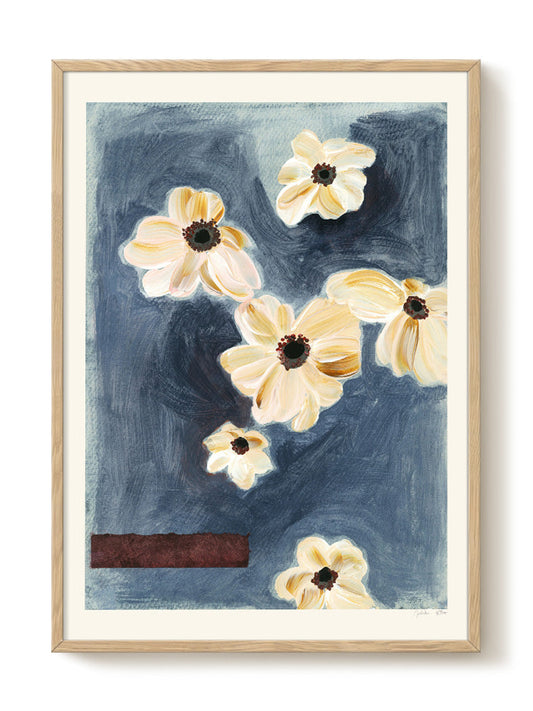 Julita Elbe - Anemones – modern wall art print, Falcozi Studio