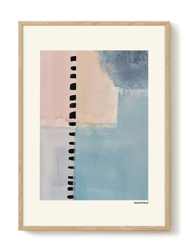 abstract portrait portrait Poster