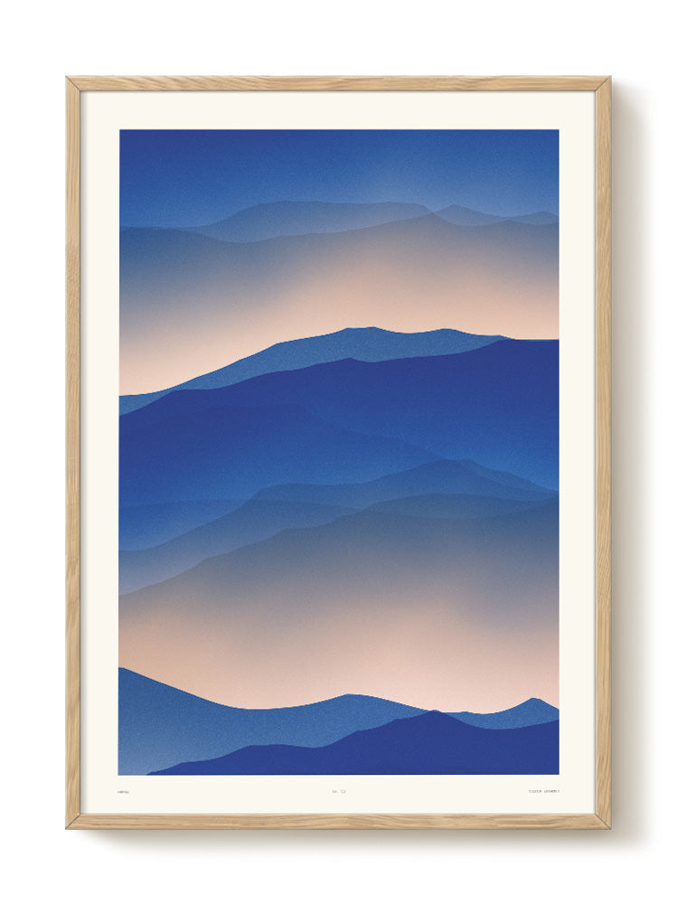 abstract mountain Poster