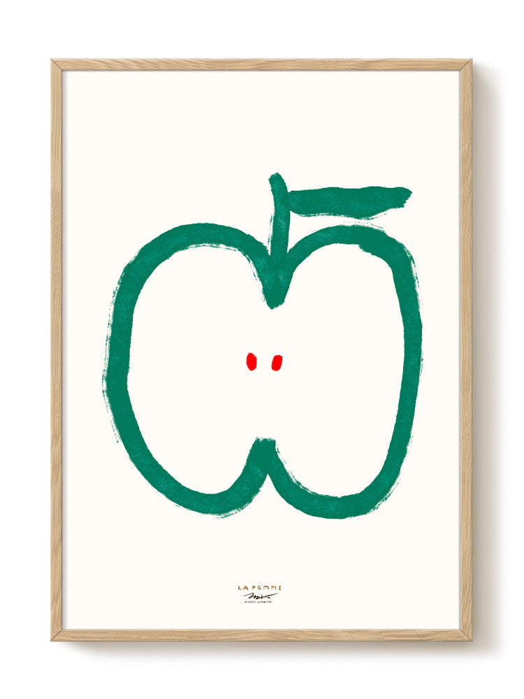abstract fruit portrait Poster