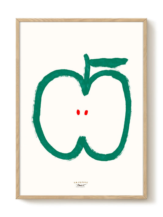 abstract fruit portrait Poster