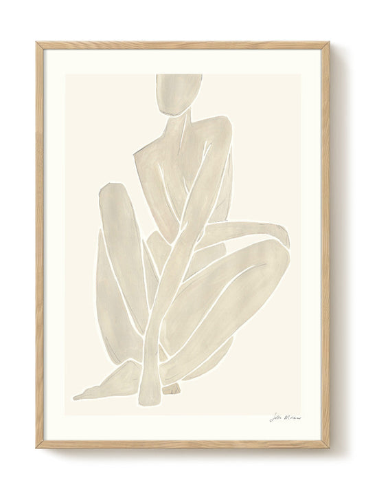 abstract portrait portrait Poster
