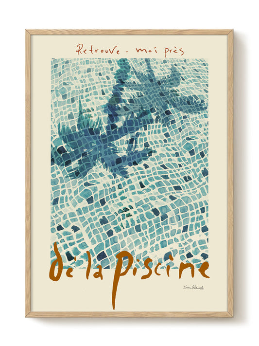 abstract portrait portrait Poster