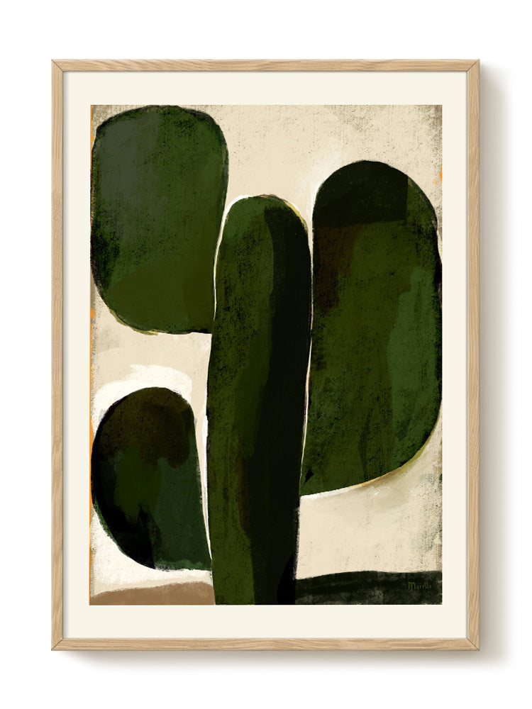 abstract portrait portrait Poster