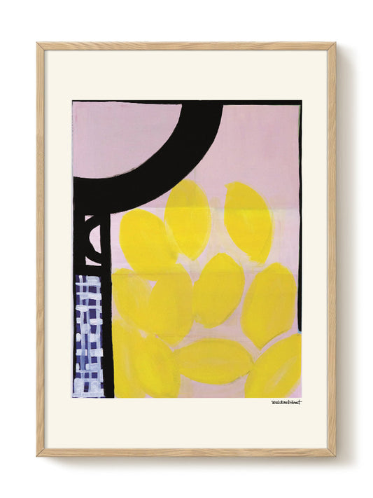 abstract portrait portrait Poster