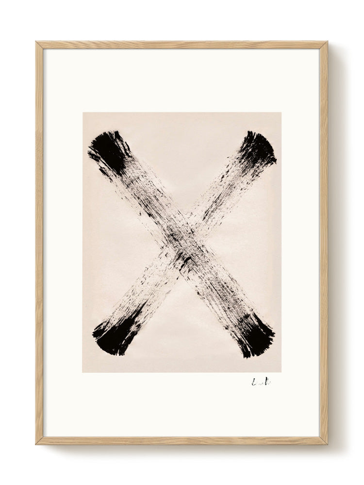 abstract portrait portrait Poster