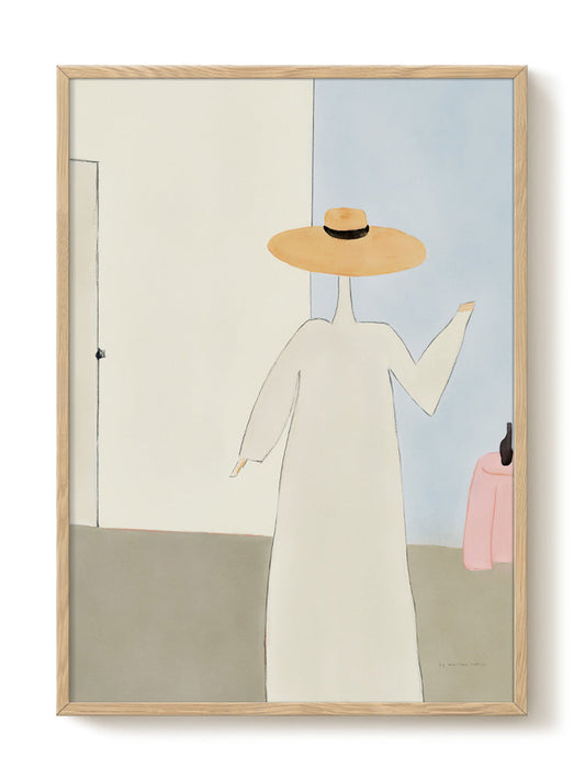 abstract portrait portrait Poster