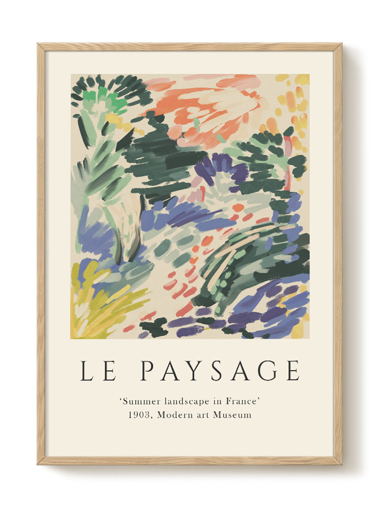 abstract portrait portrait Poster