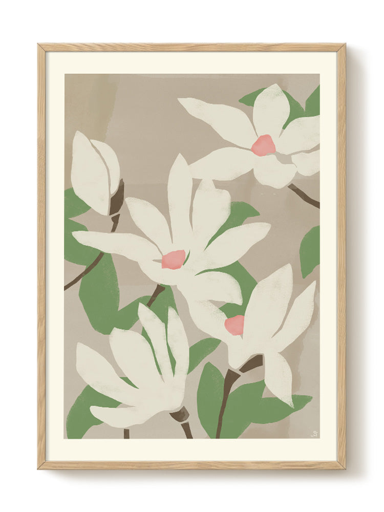 abstract portrait portrait Poster