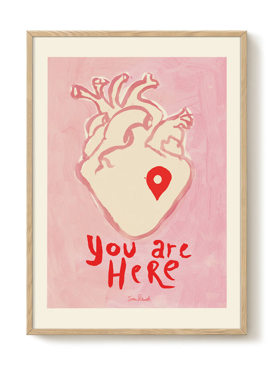 abstract portrait portrait Poster