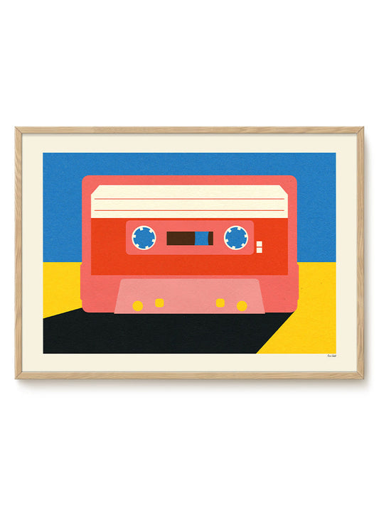 abstract landscape horizontal Poster