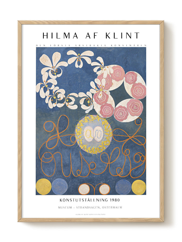 abstract portrait portrait Poster