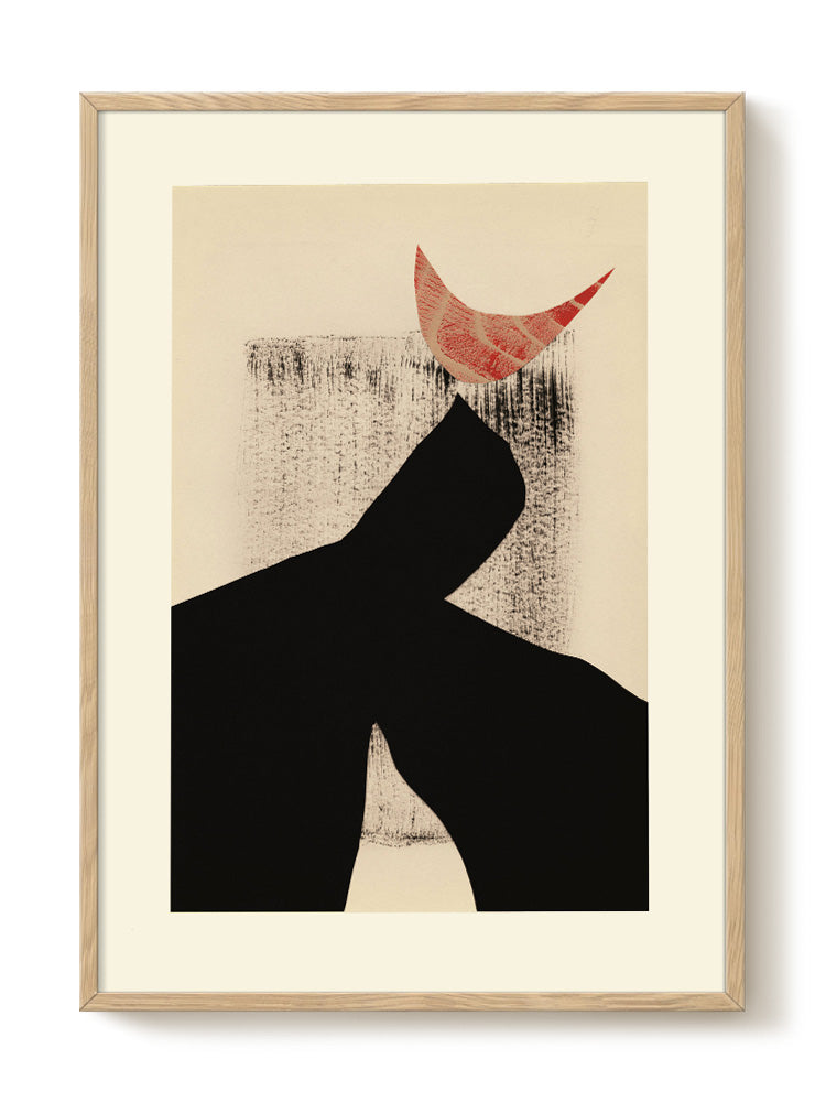 abstract portrait portrait Poster