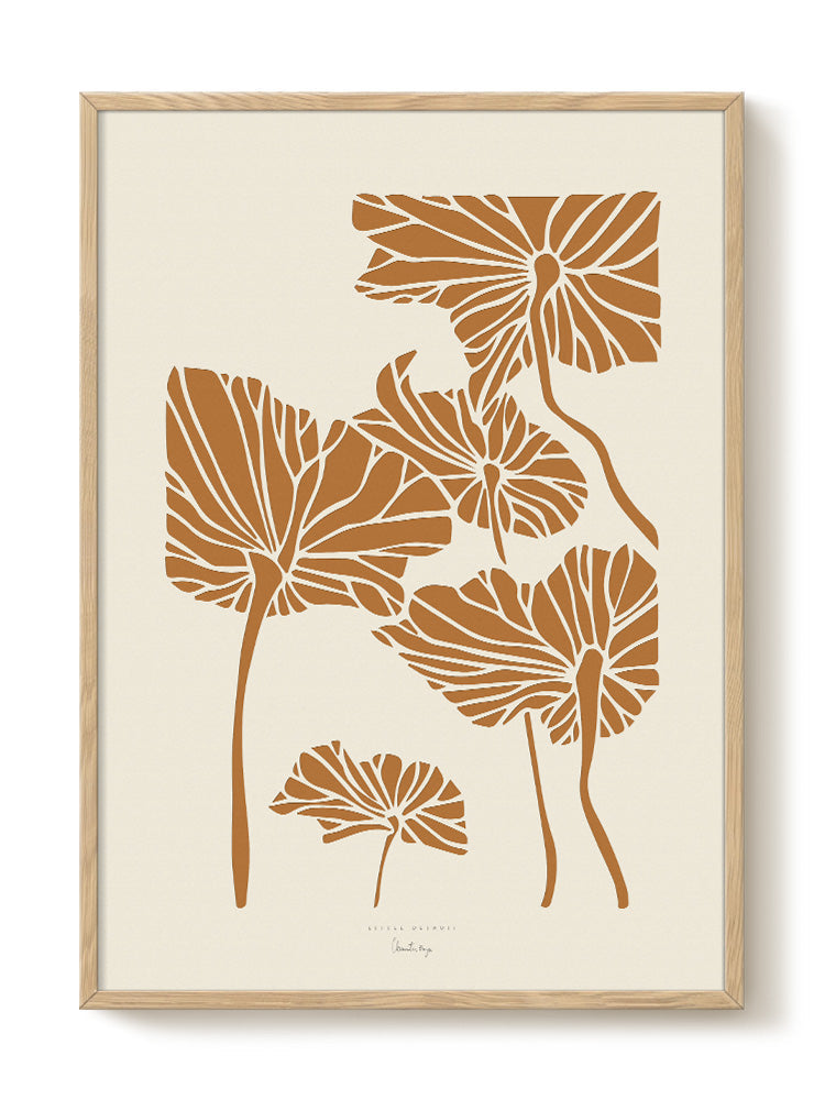 abstract portrait portrait Poster