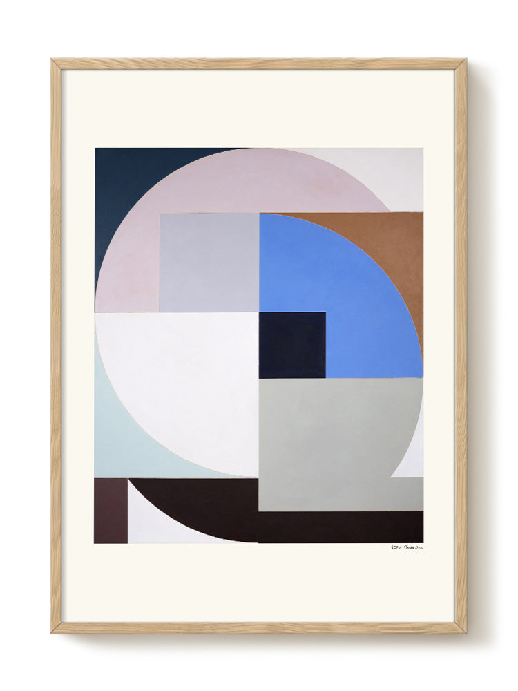 abstract portrait portrait Poster