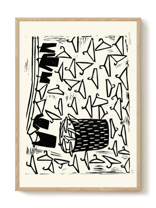 Chear Morn - Have to be Strong – modern wall art print, Falcozi Studio