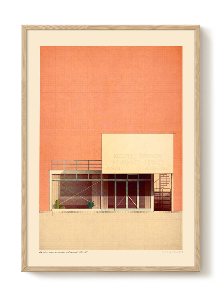 abstract portrait portrait Poster