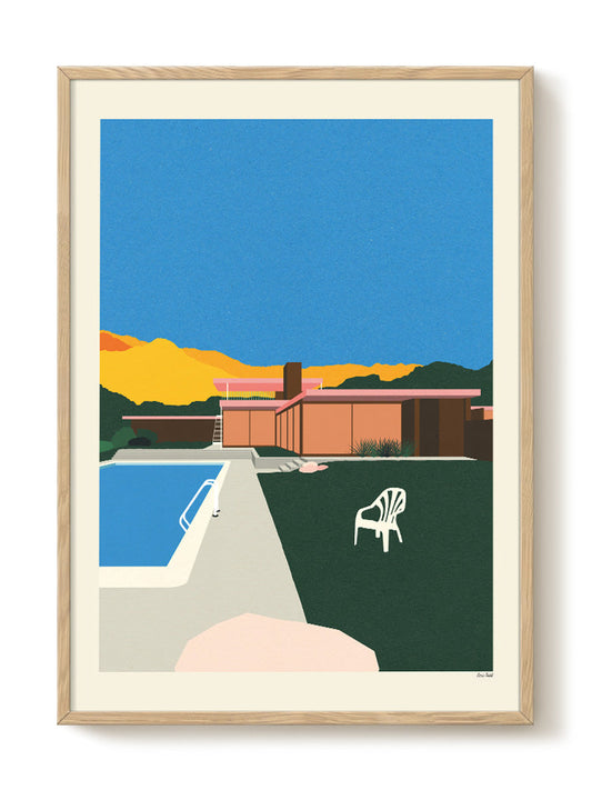 abstract portrait portrait Poster