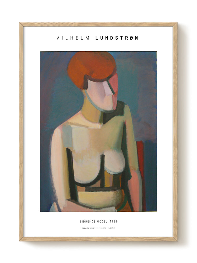 abstract portrait portrait Poster