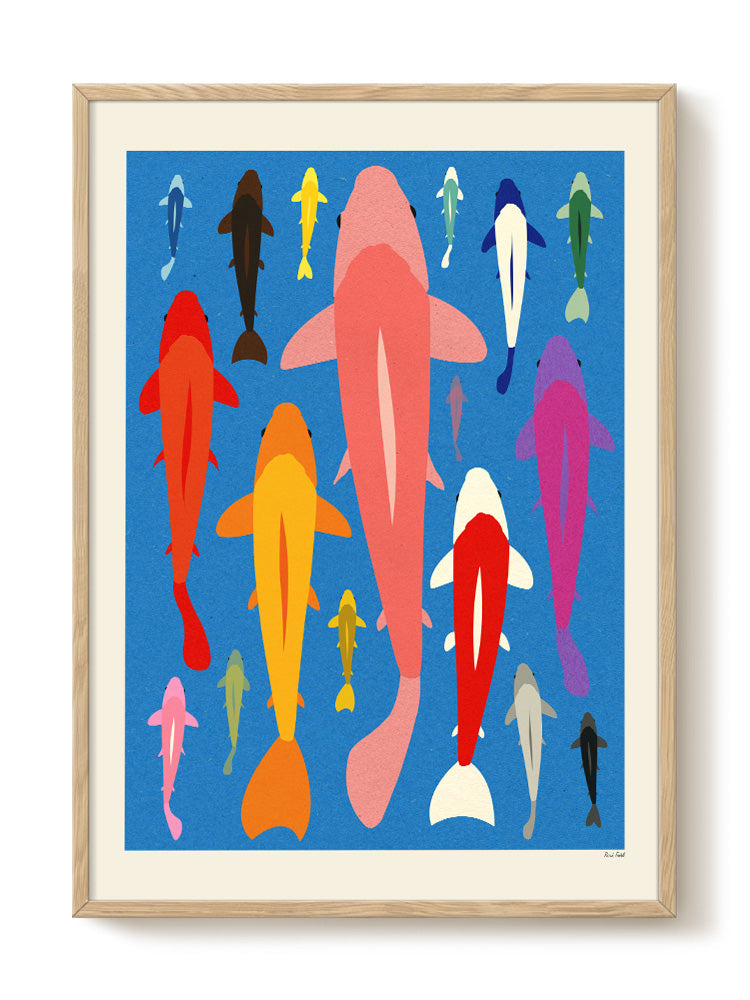 abstract portrait portrait Poster