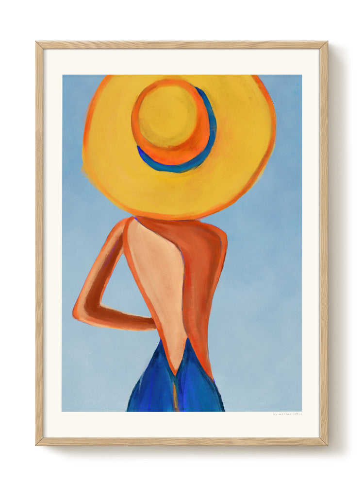 abstract portrait portrait Poster