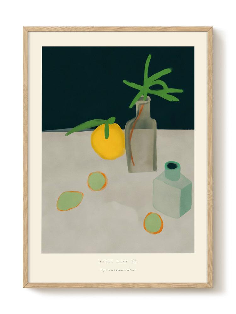 abstract still portrait Poster