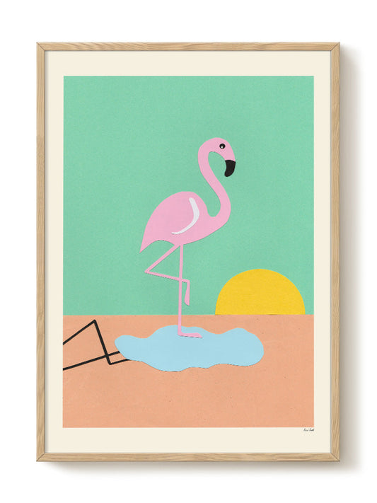 abstract portrait portrait Poster