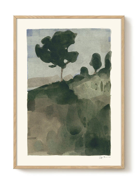 Jörgen Hansson - The Slope – modern wall art print, Falcozi Studio