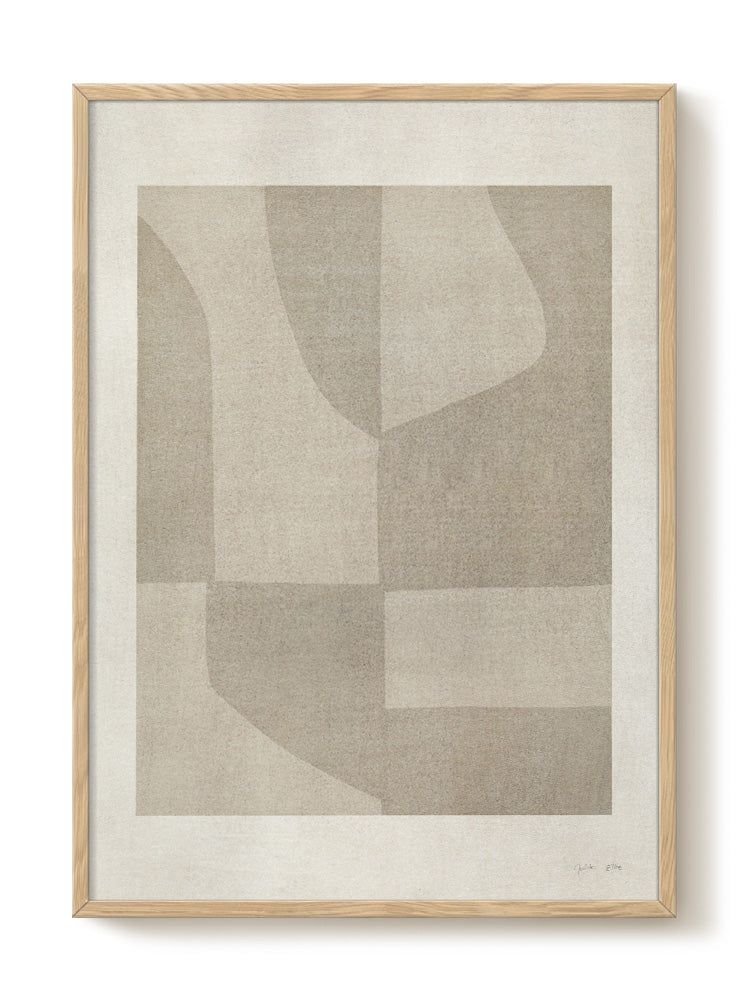 Julita Elbe - Flower in frame – modern wall art print, Falcozi Studio