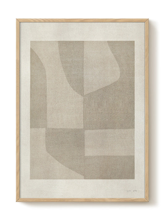 Julita Elbe - Flower in frame – modern wall art print, Falcozi Studio