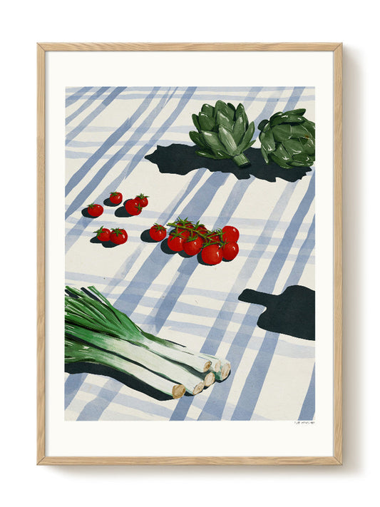 Eva Halfers - Alho Frances – modern wall art print, Falcozi Studio