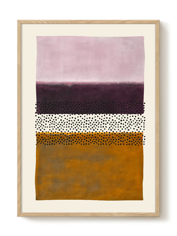 abstract portrait portrait Poster