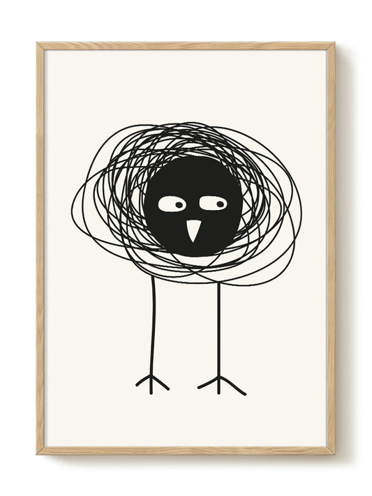 abstract portrait portrait Poster